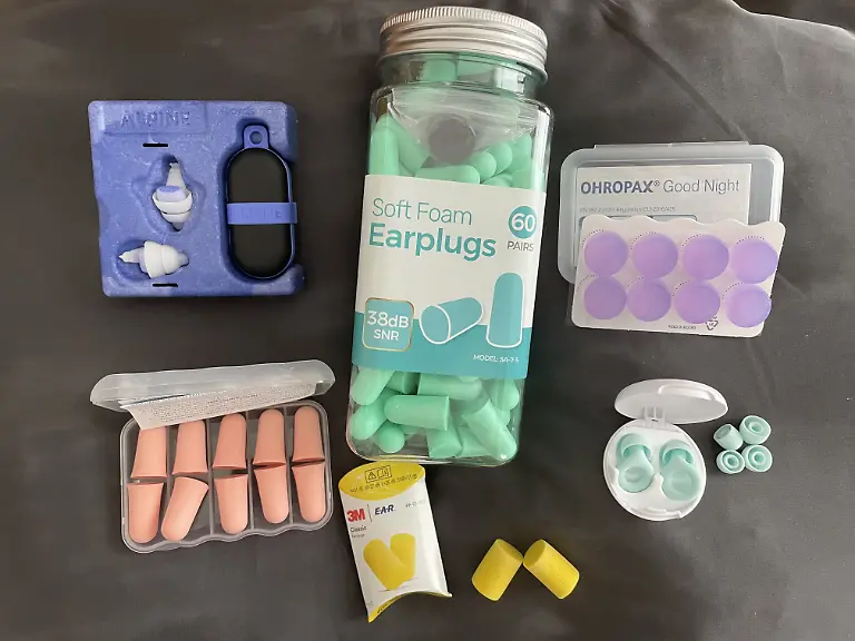 Sechs Ohrstöpsel im Test